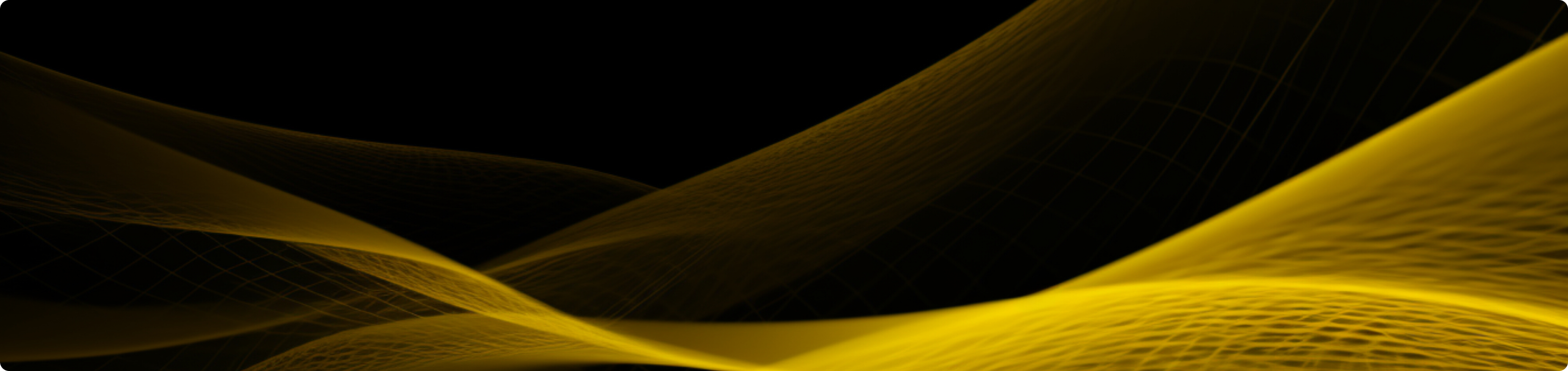 Abstract Golden Wave
